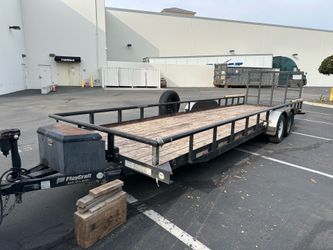 2023 Playcraft 6.5x24 Utility Trailer / Toy Hauler / Flatbed Trailer