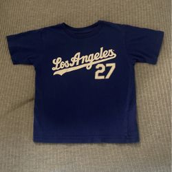 Los Ángeles Shirt Size:3T For Children
