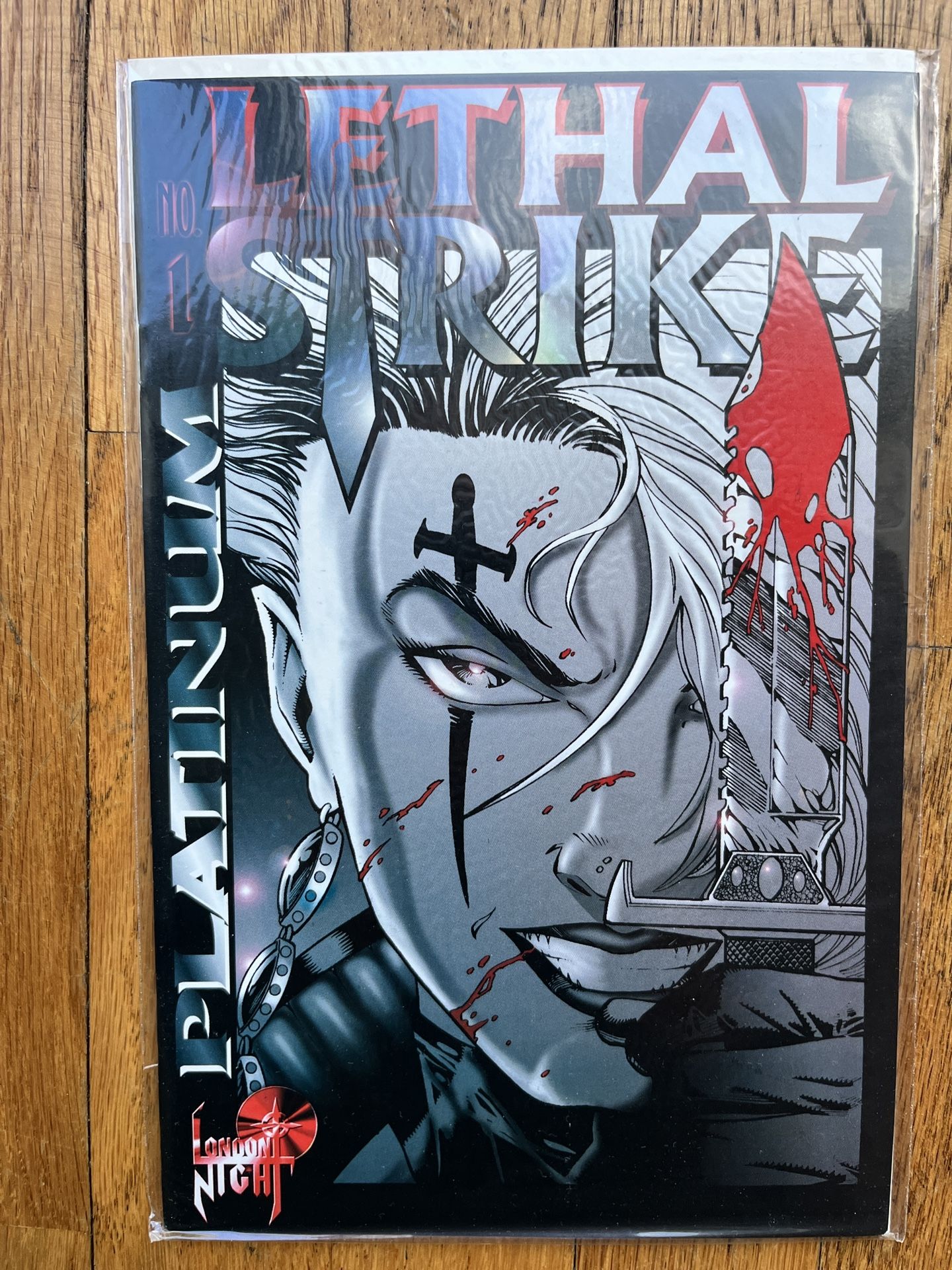 Lethal Strike, London Night Comics, 5 Comic Set