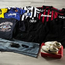 Vintage jerseys and jacket