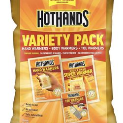Hot Hands Variety Pack Warmers