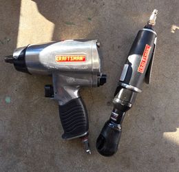 Craftsman Air Tool Set – 1/2" Impact Wrench & 3/8" Air Ratchet