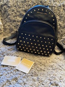 Micheal Kors studded backpack