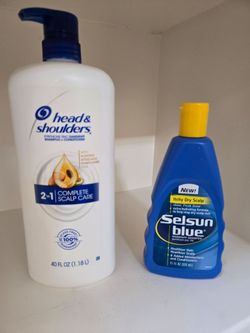 New Head & Shoulders and Selsun Blue Shampoo