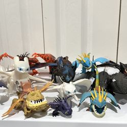 How To Train Your Dragon Figures