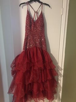 Mermaid cut maxi dress / gown