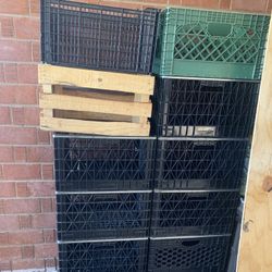 Useful Tools Vintage Milk Crates Vinyl Records Lp Musics Storage Containers