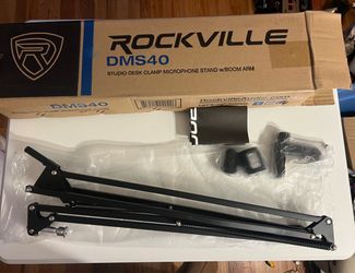 ROCKVILLE DMS40 40” MICROPHONE BOOM ARM FOR STUDIO PODCAST