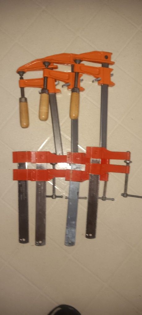(7) 6" Bar Clamps