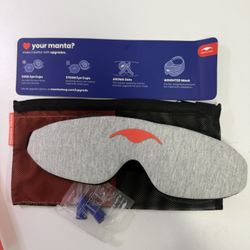 Manta Sleep Mask.   Slim Profile. Like New. 