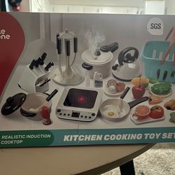 Cute stone Kitchen cooking toy set