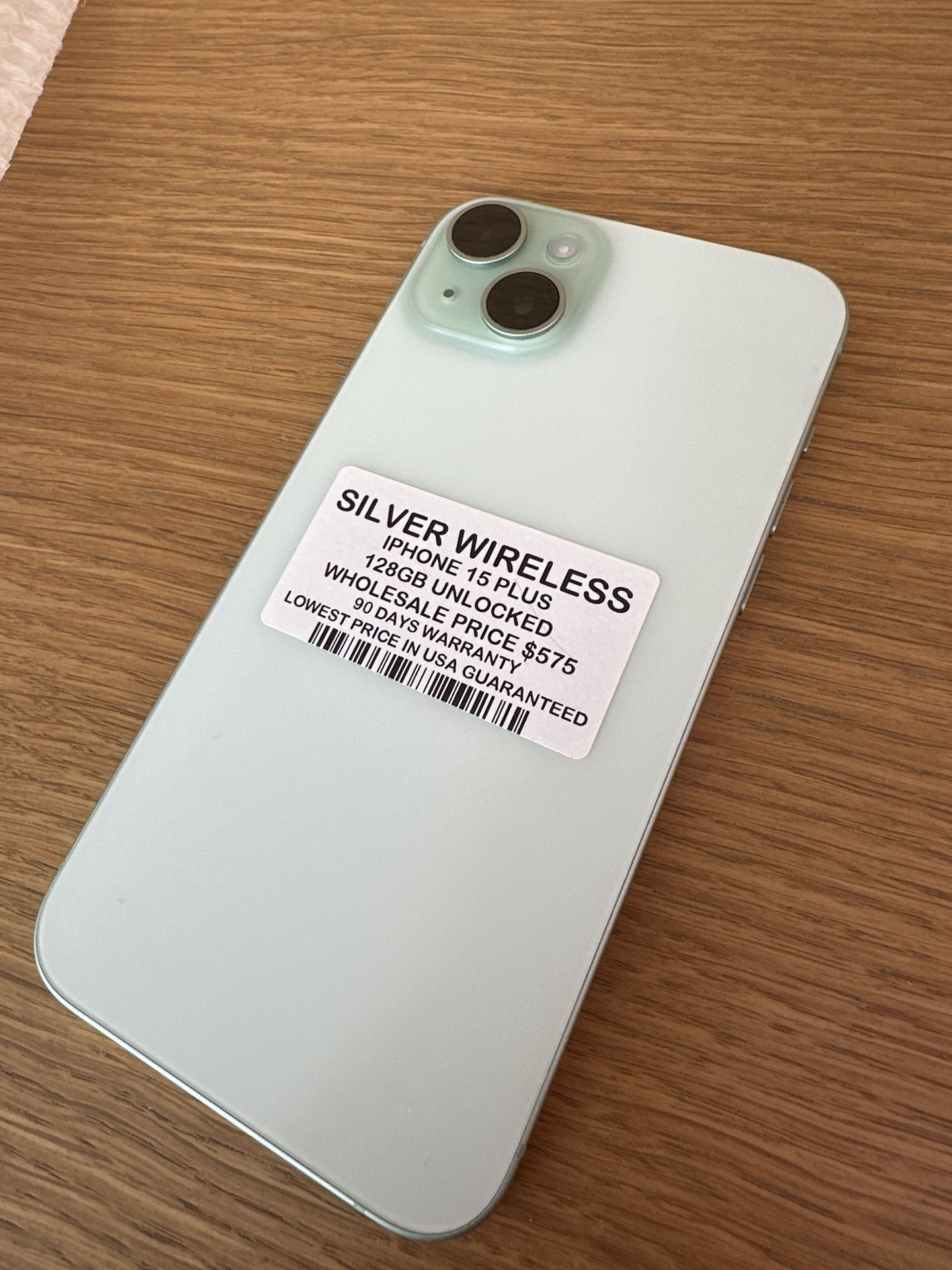 IPHONE 15 PLUS 128GB UNLOCKED 💚