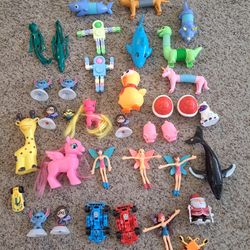 Children's Figurine And Toy Lot