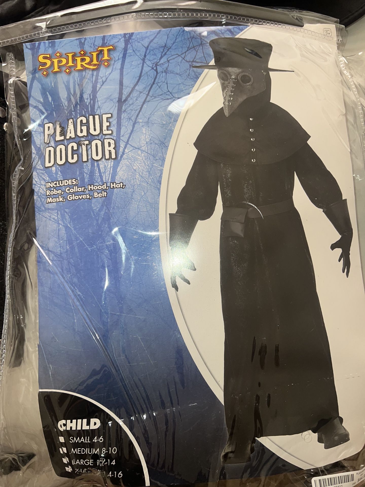 Kids Plague Doctor Costume