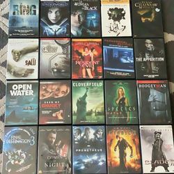 20 Horror DVD’s