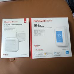 Honeywell T10 pro with 2 room sensors