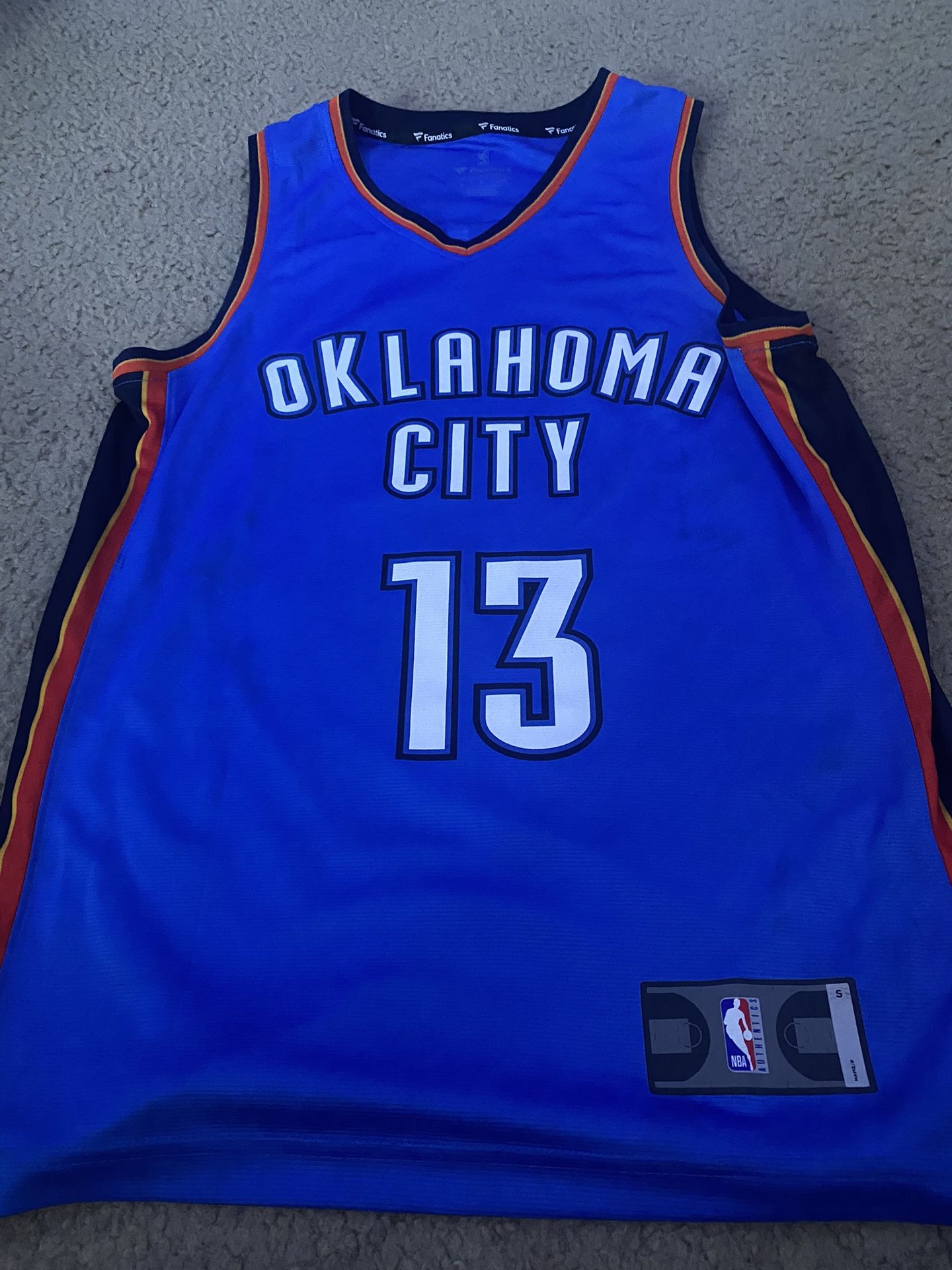 Oklahoma Paul George Jersey Size Small