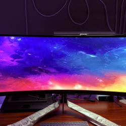 Exclusive Porsche edition 49” OLED Agon pc monitor 