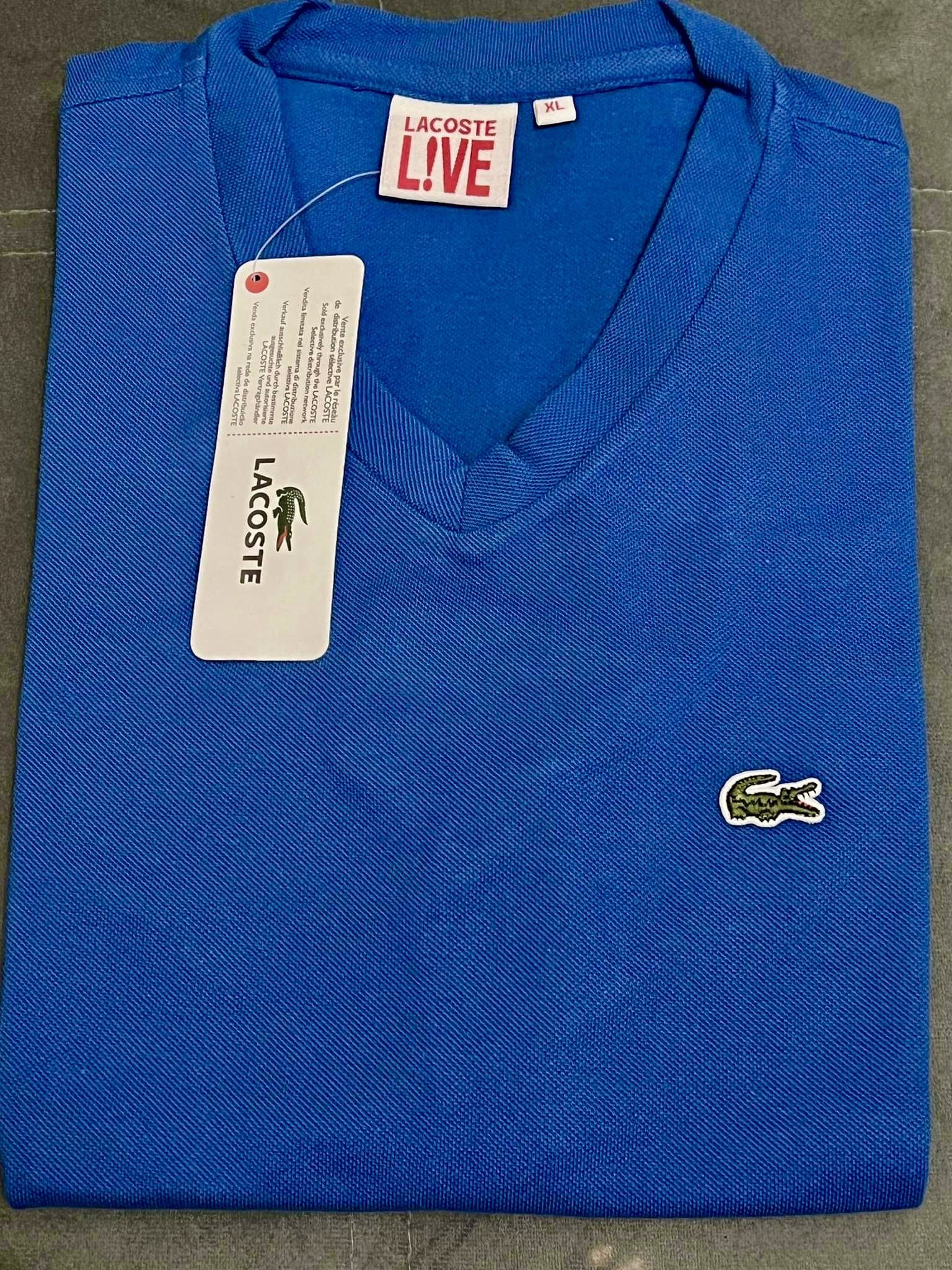 Lacoste Live Classic V-Neck Shirt Women For Sale