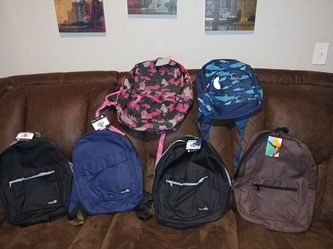 BRAND NEW SCHOOL BACKPACKS/ BACK PACKS