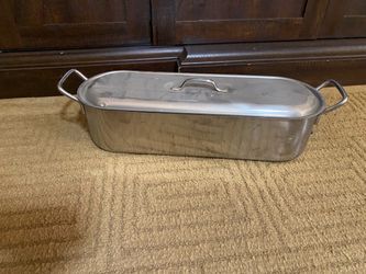 Inox ally Stainless Steel Fish Poacher with Lid