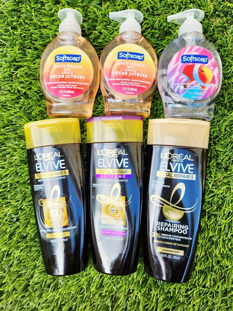 Elvive Shampoo & Soft Soap