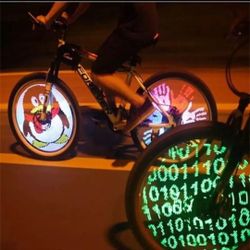 2 Bicycle Wheel Lights, Software And Kit