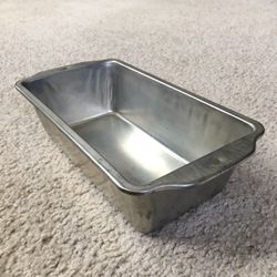 Vintage 1960s ECKO NO. R-407 Loaf Pan Tin Metal Bread Cake Baking 8 3/8 X 4 3/8”