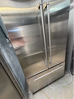 42” KITCHENAID BUILT IN FRENCH DOOR STAINLESS STEEL REFRIGERATOR