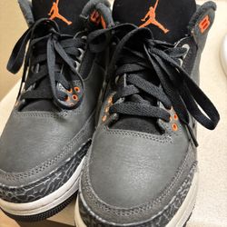Air Jordan 3 Retro 'Fear' 2023 size 6.5y no box 📦 