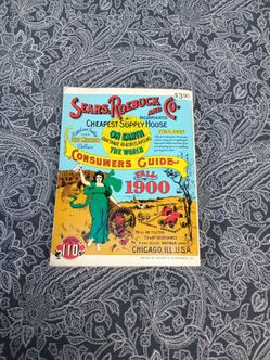 Guide Book Fall 1900 Reproduction from 1970