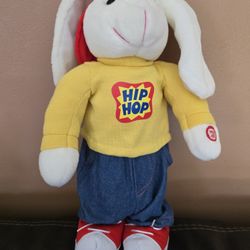 Avon HIP HOP HARRY Dancing Singing PLUSH 15" Bunny Rabbit 2002 