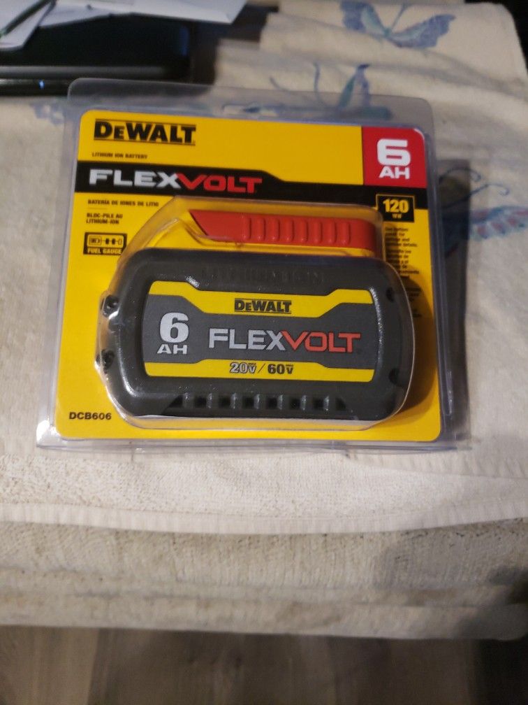 Dewalt Flex Volt 6ah