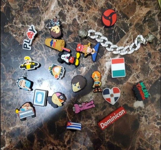 Lot Of Croc Charms