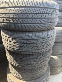 (4) 195/50R16 SET OF USED TIRES YOKOHAMA 70% LIFE !!