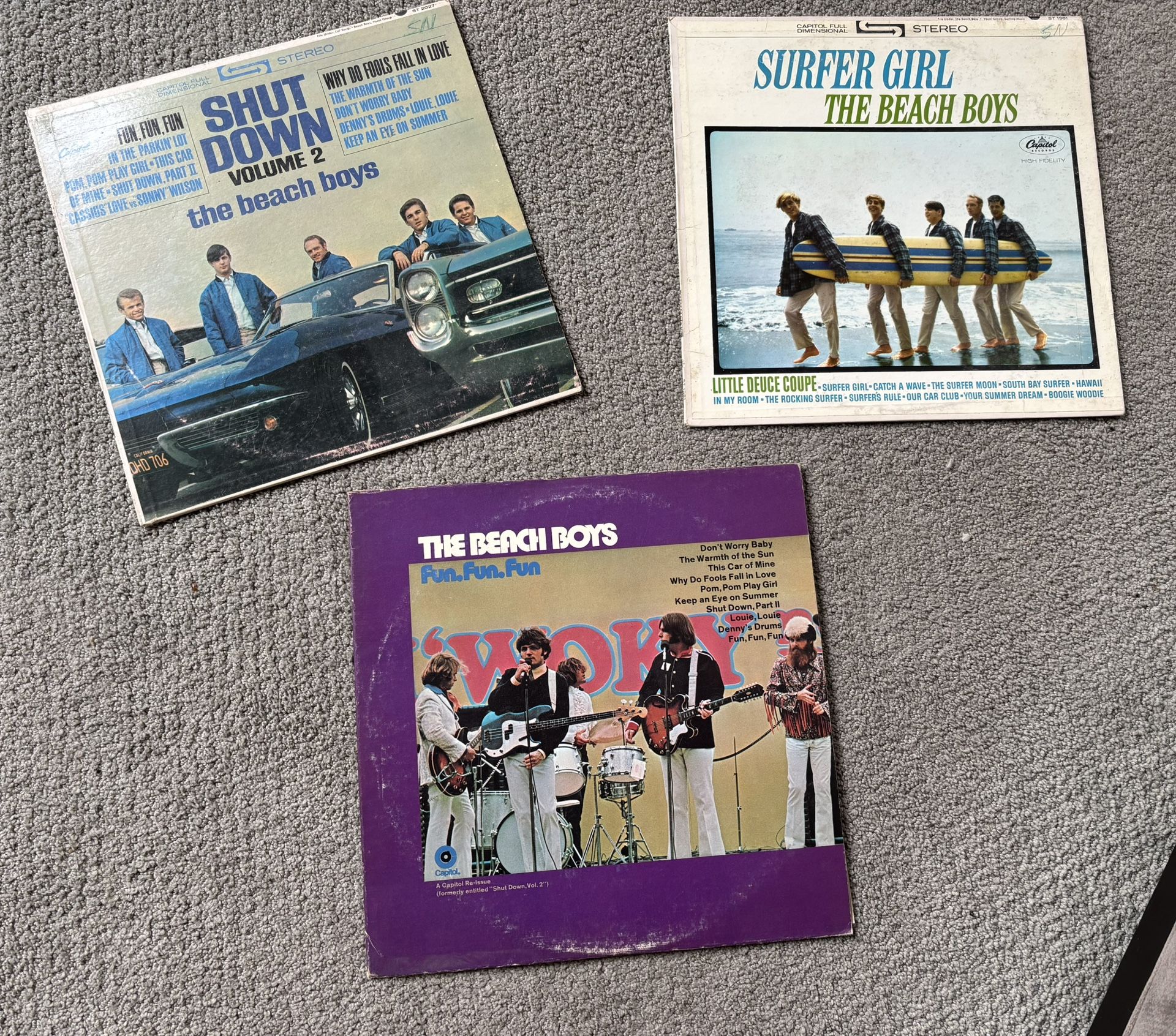 Beach Boys Fun. Fun. Fun Lp + Extras
