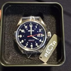 New RECTA Cavalier Mens Watch 