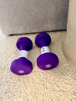 6 pounds weights dumbbells