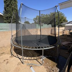 Trampoline With Net 