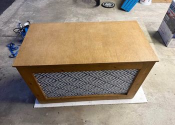 Custom Built Wooden Toy Chest