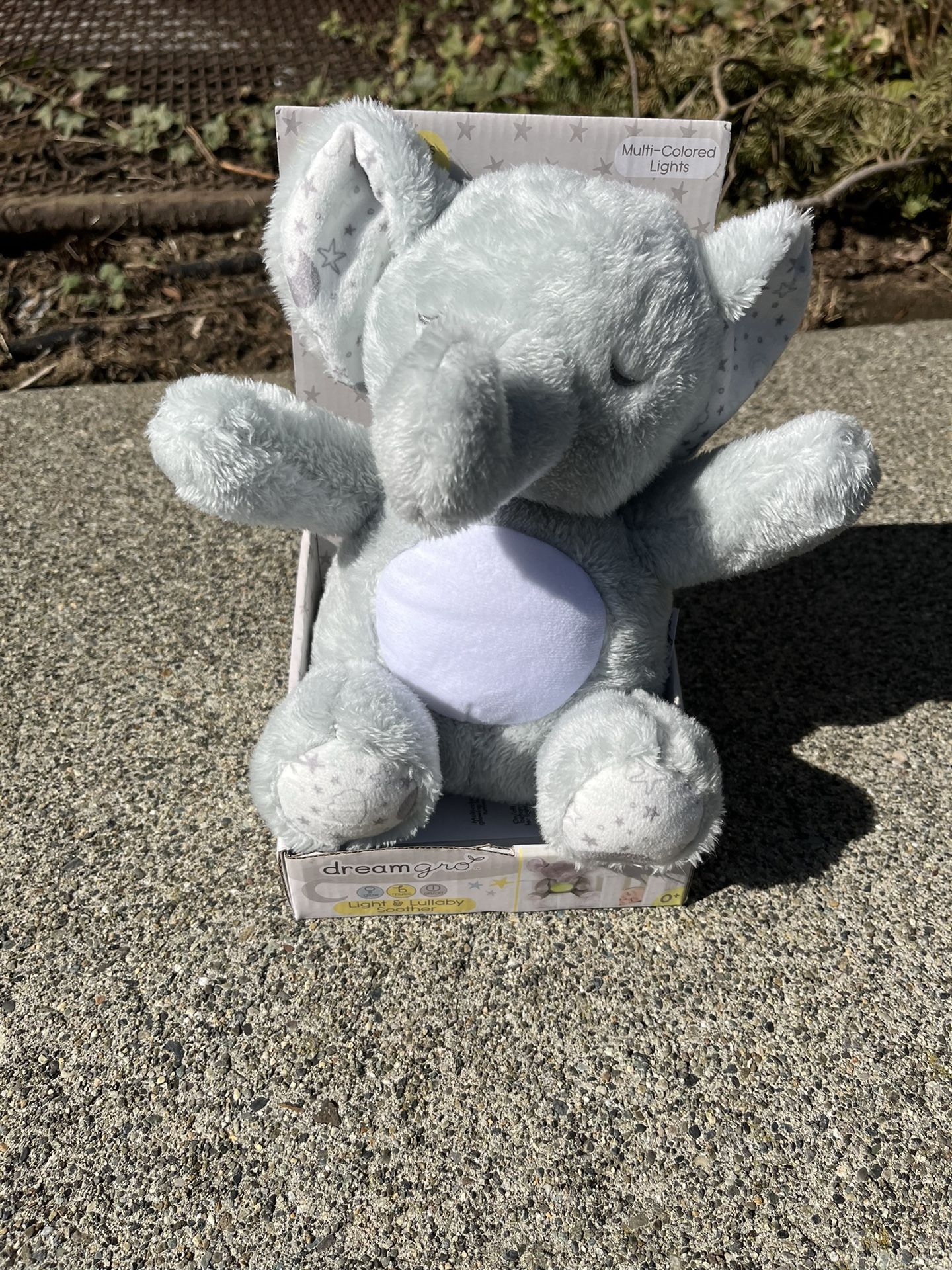 Lullaby Light Elephant  Soother