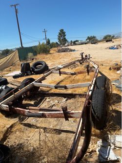 2 boat trailer one good one needs fixing