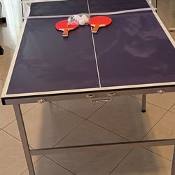 Ping Pong Table Game And Soccer Game Gratis
