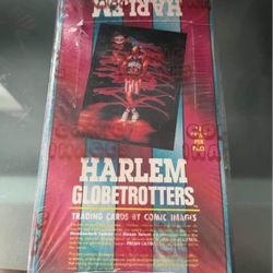 1992 Harlem Globetrotters Trading Cards Box Comic Images Factory Sealed 