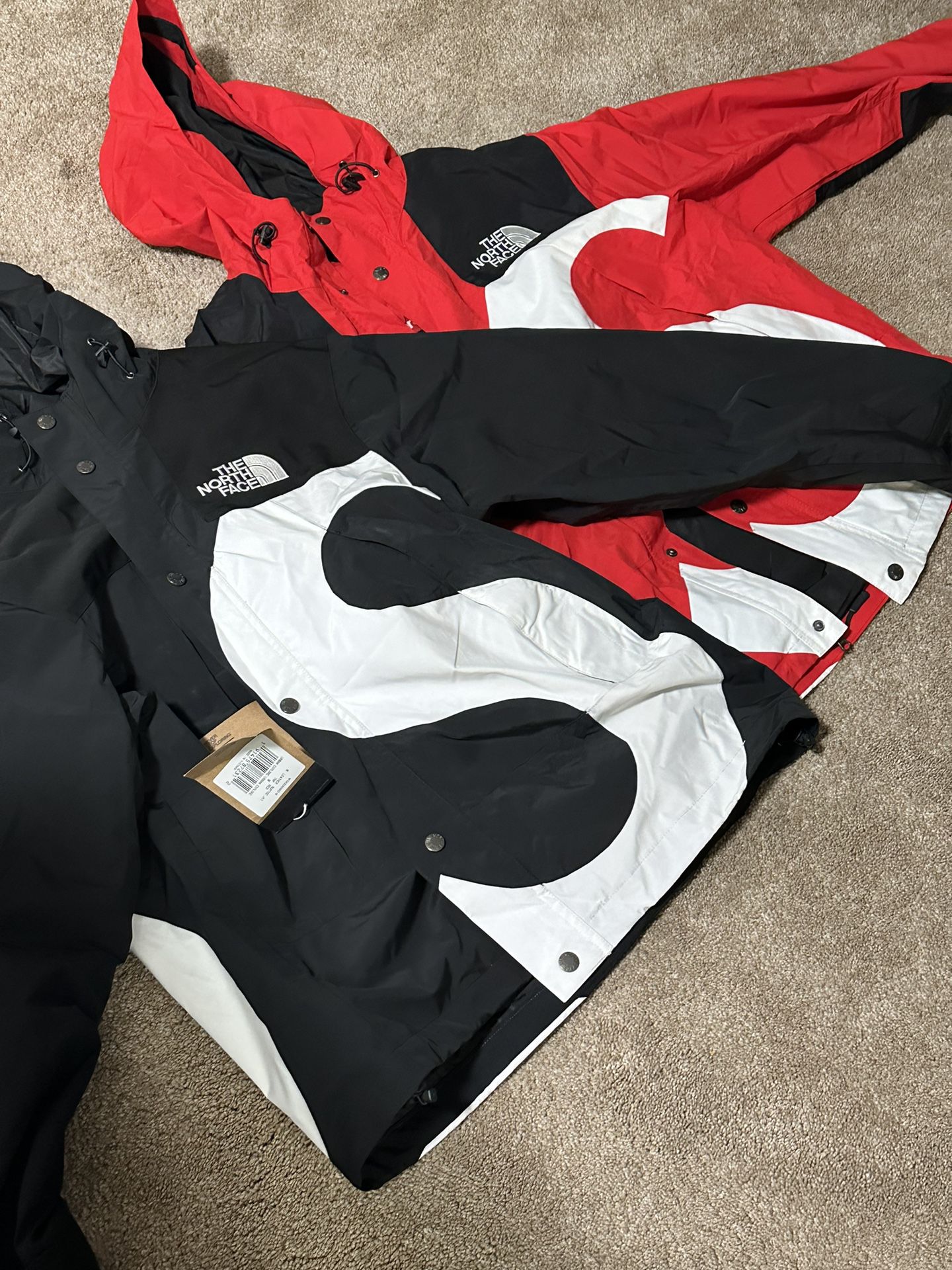 Supreme x The North Face S Logo Mountain Jacket 'Black' for Sale in Boston,  MA OfferUp