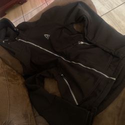 Black Reebok Jacket Zip Up NEW $10 Size SMALL