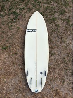 Diamond Surfboards 6’2” Shortboard – 36.1L