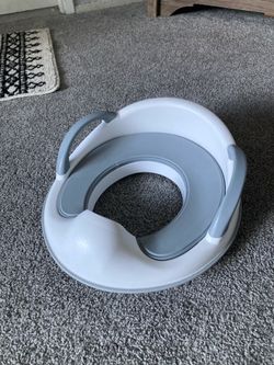 Freshly scrubbed and cleaned potty seat
