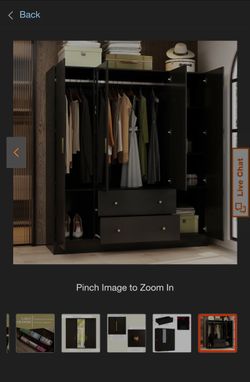 Closet Style With Mirror