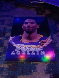 KOBE BRYANT - UPPER DECK - POPULAR ACCLAIM - 2003
